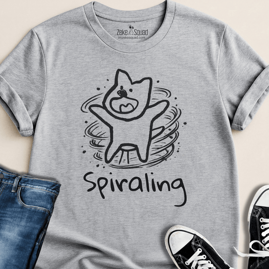 Spiraling T-shirt - Zeke Squad