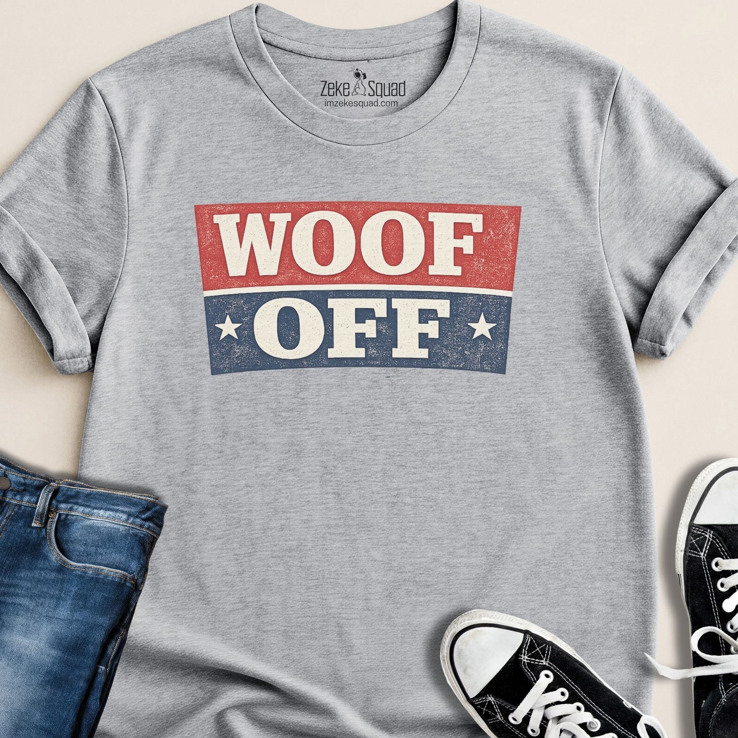 Woof off 4th of July edition T-shirt
