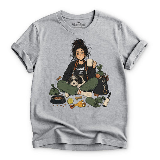 Poop Bag Lady T-shirt - Zeke Squad