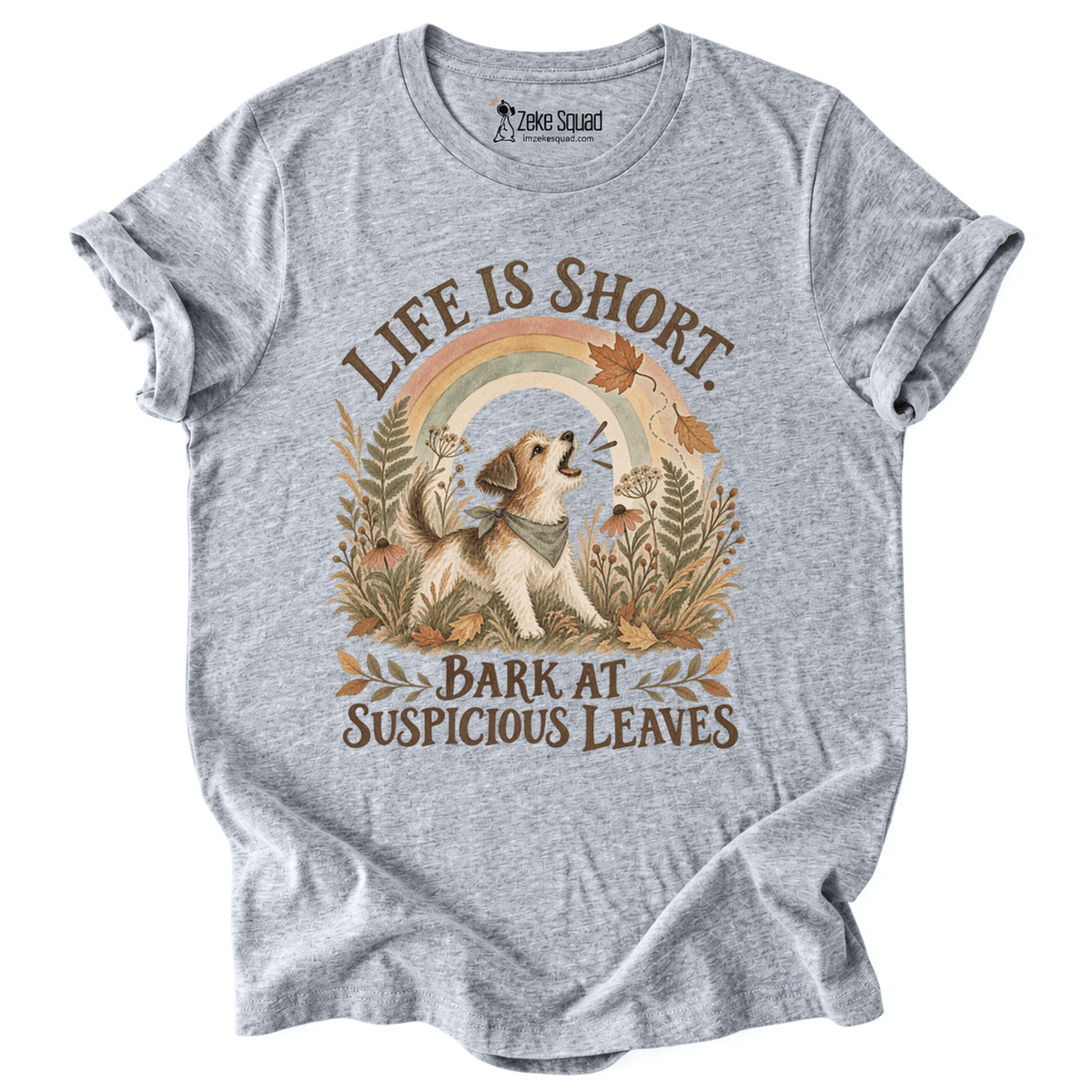 Suspicious Leaves T-shirt - Zeke Squad