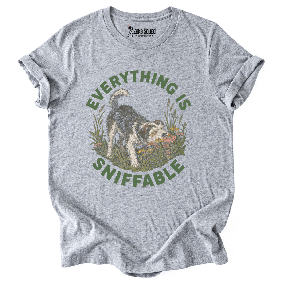 Sniffable T-shirt - Zeke Squad