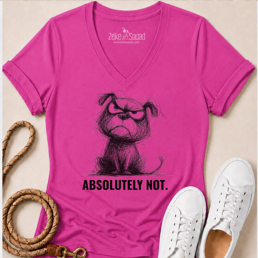Absolutely Not Women's V-neck