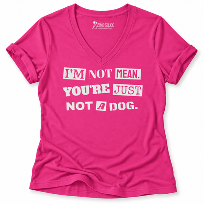 Ransom Note Women's V-neck - Zeke Squad