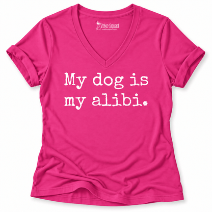 Alibi Women's V-neck - Zeke Squad