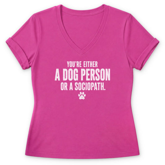 You're Either Women's V-neck - Zeke Squad