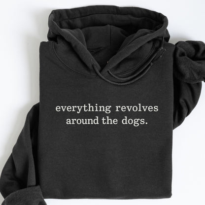 Everything Revolves Minimalist Hoodie - Zeke Squad