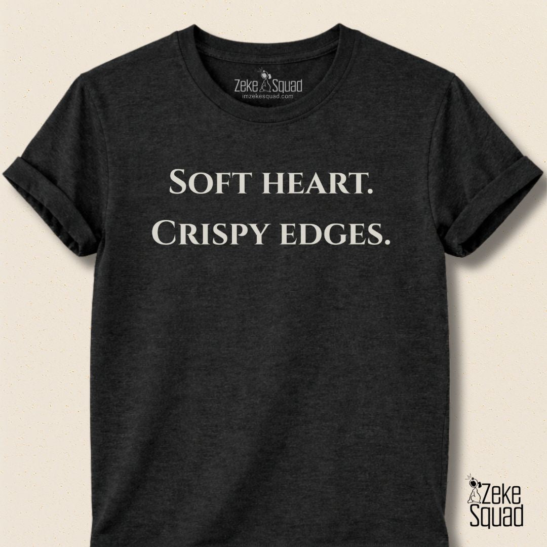 Soft Heart Crispy Edges T-Shirt - Zeke Squad