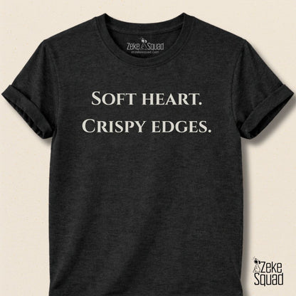 Soft Heart Crispy Edges T-Shirt - Zeke Squad