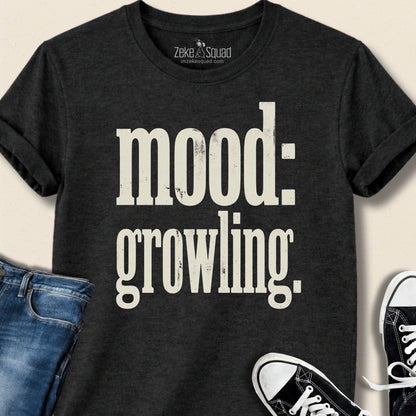 Mood: Growling T-shirt - Zeke Squad