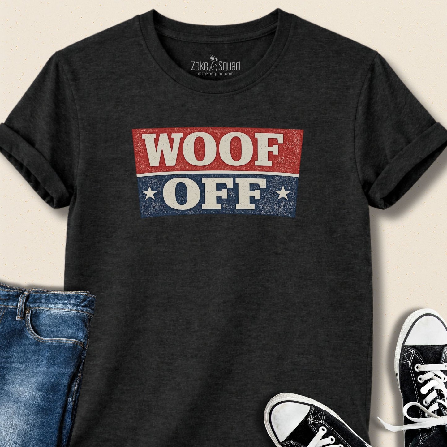 Woof off 4th of July edition T-shirt