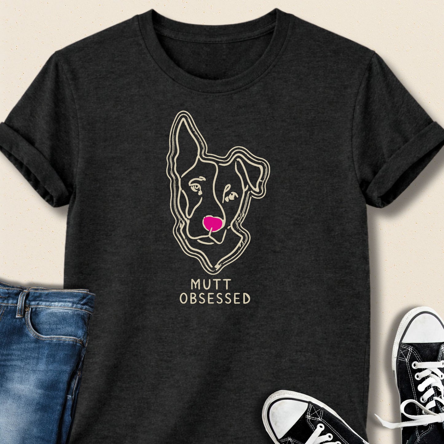 Mutt Obsessed T-shirt - Zeke Squad