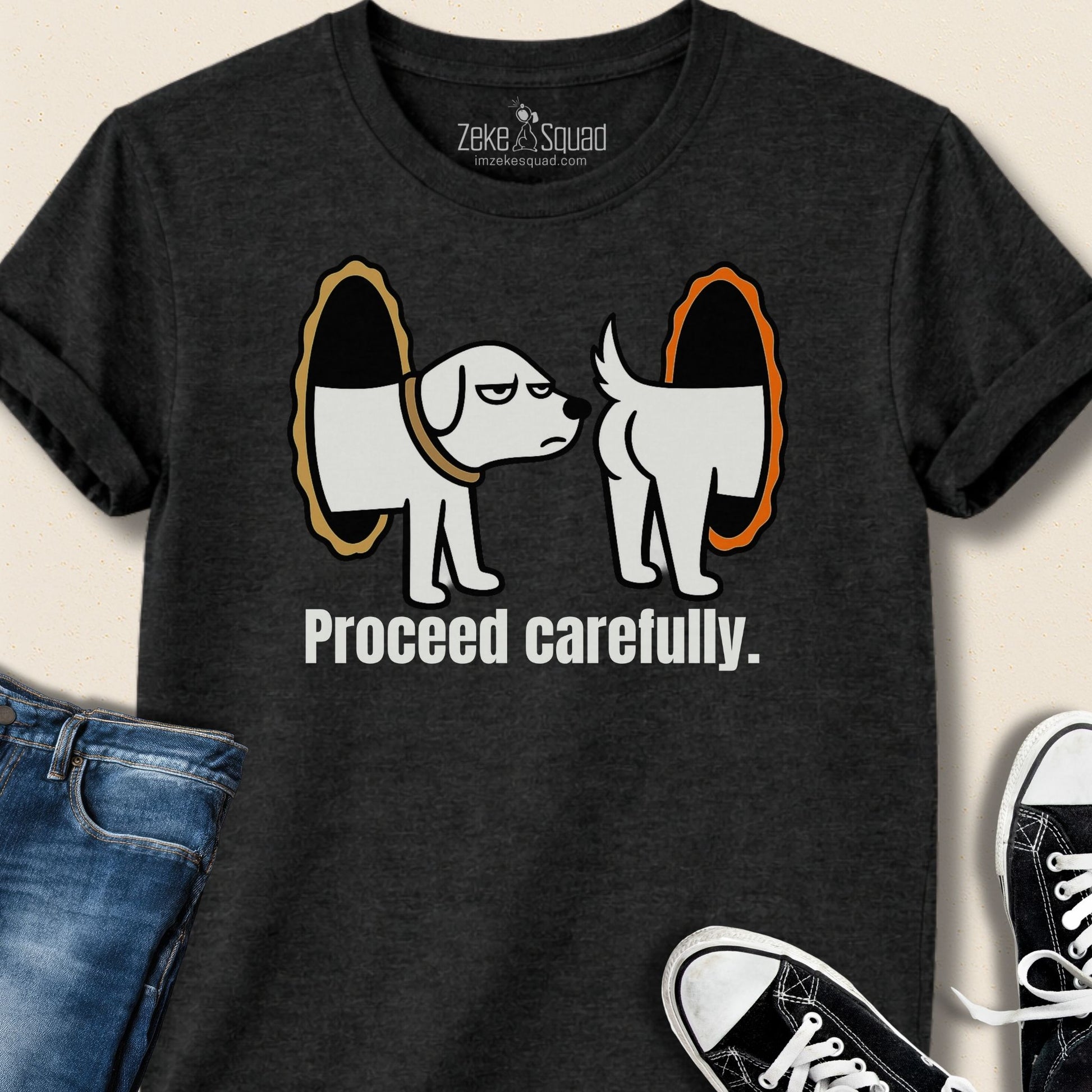 Proceed Carefully T-shirt - Zeke Squad