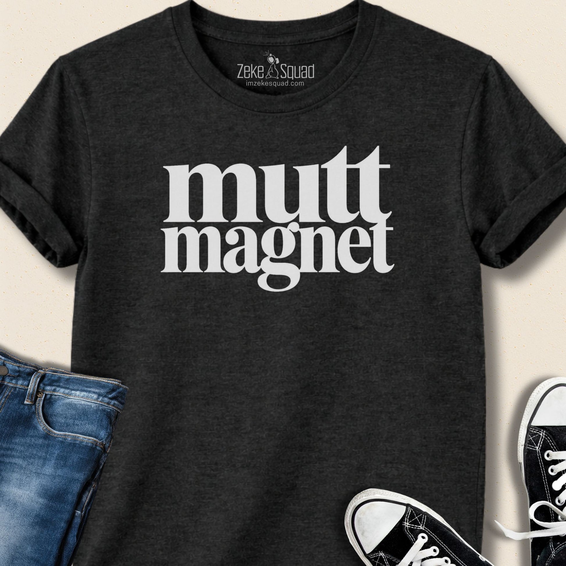 Mutt Magnet Dog Lover T-shirt - Zeke Squad