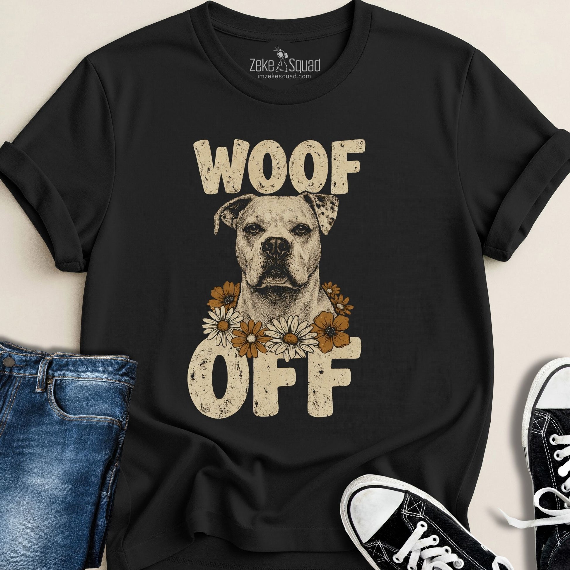 Woof Off ft. Zella T-shirt - Zeke Squad