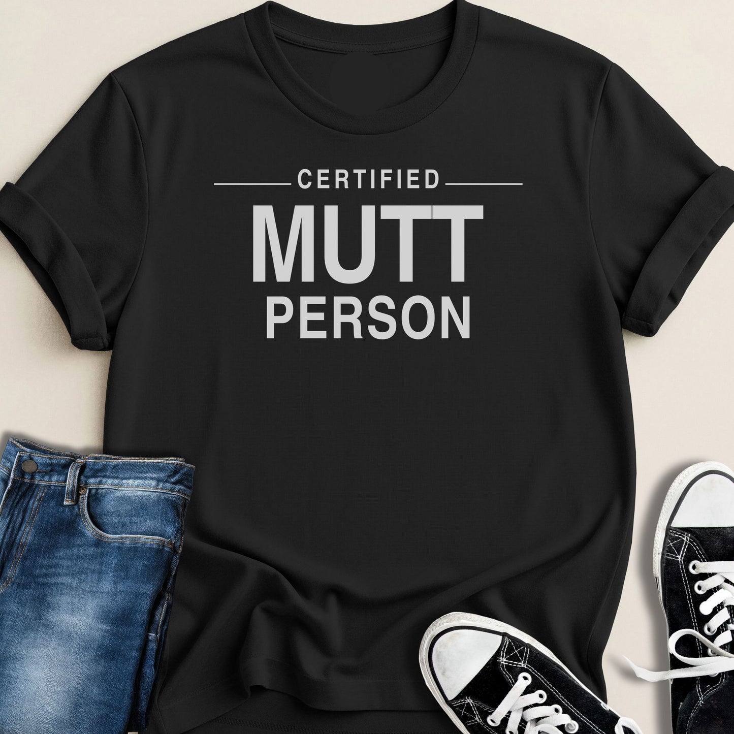 Certified Mutt Person T-shirt