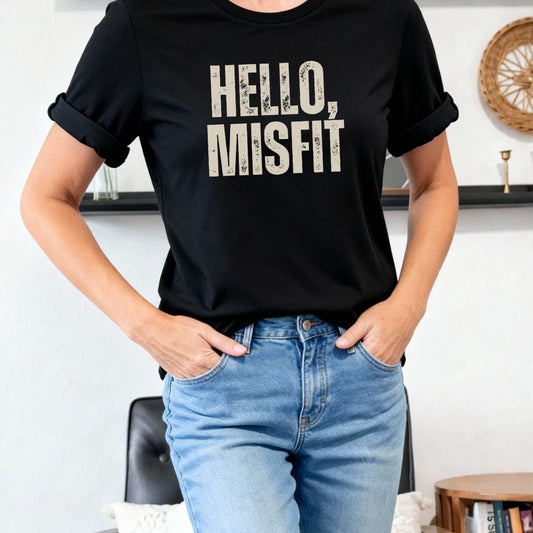 Hello, Misfit T-shirt - Zeke Squad