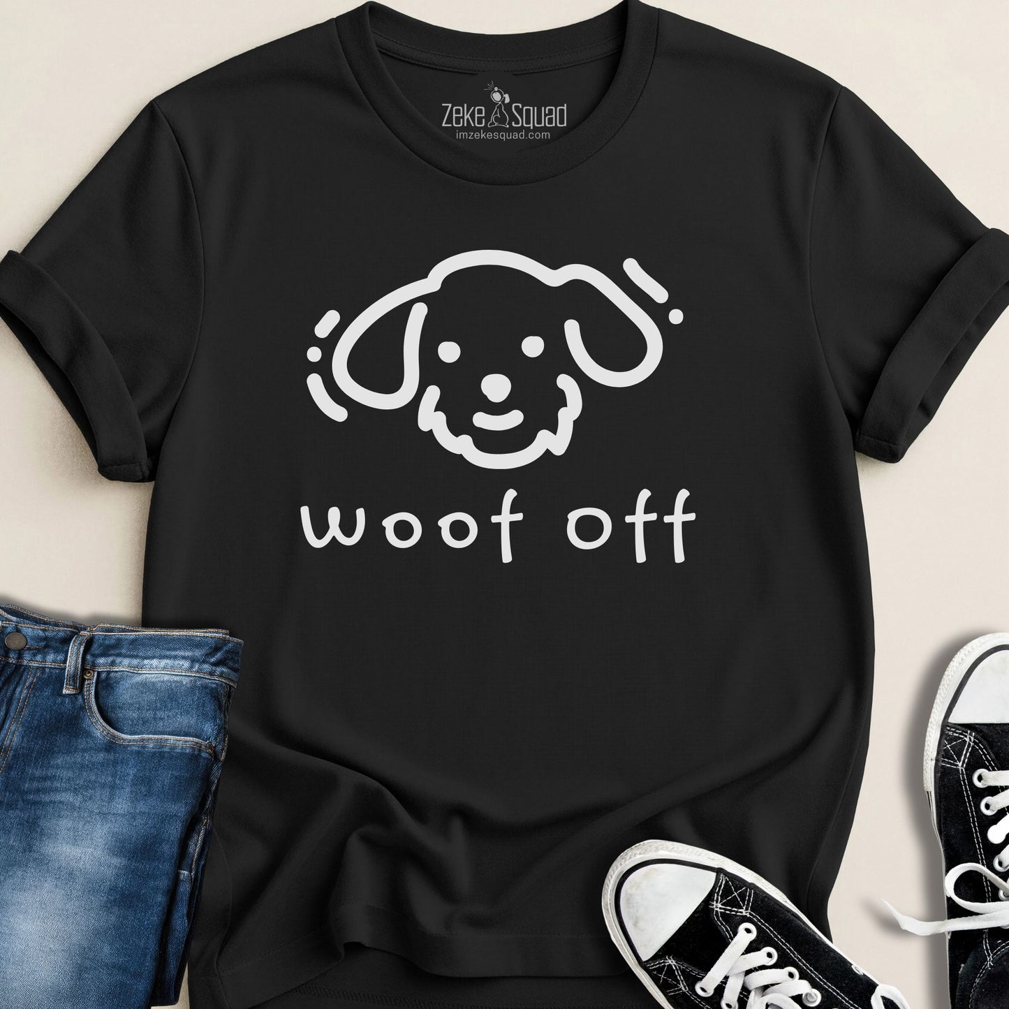 Woof Off Express Yourself T-shirt - Zeke Squad