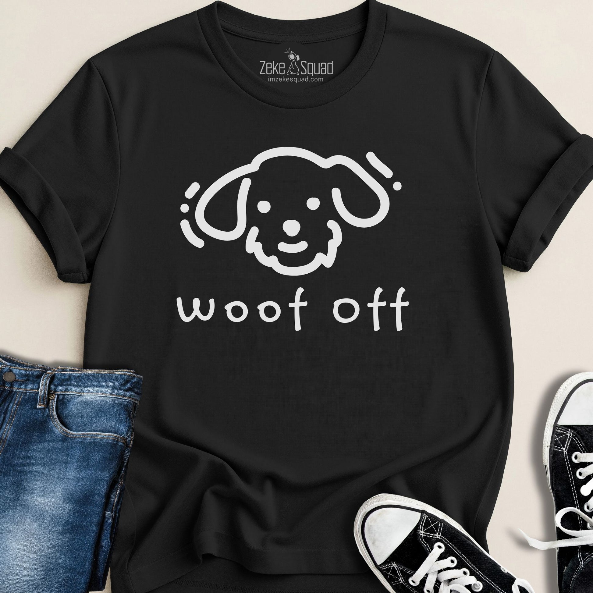 Woof Off Express Yourself T-shirt - Zeke Squad