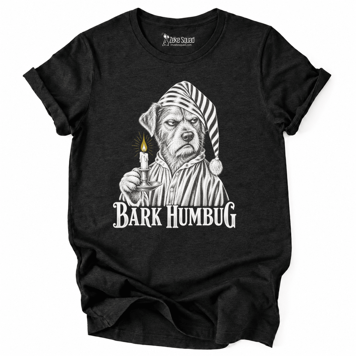 Bark Humbug T-shirt - Zeke Squad