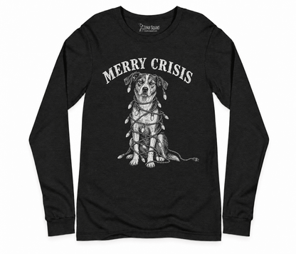 Merry Crisis Long Sleeve T-shirt - Zeke Squad