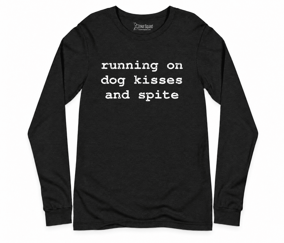Dog Kisses Long Sleeve T-shirt - Zeke Squad