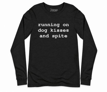 Dog Kisses Long Sleeve T-shirt - Zeke Squad