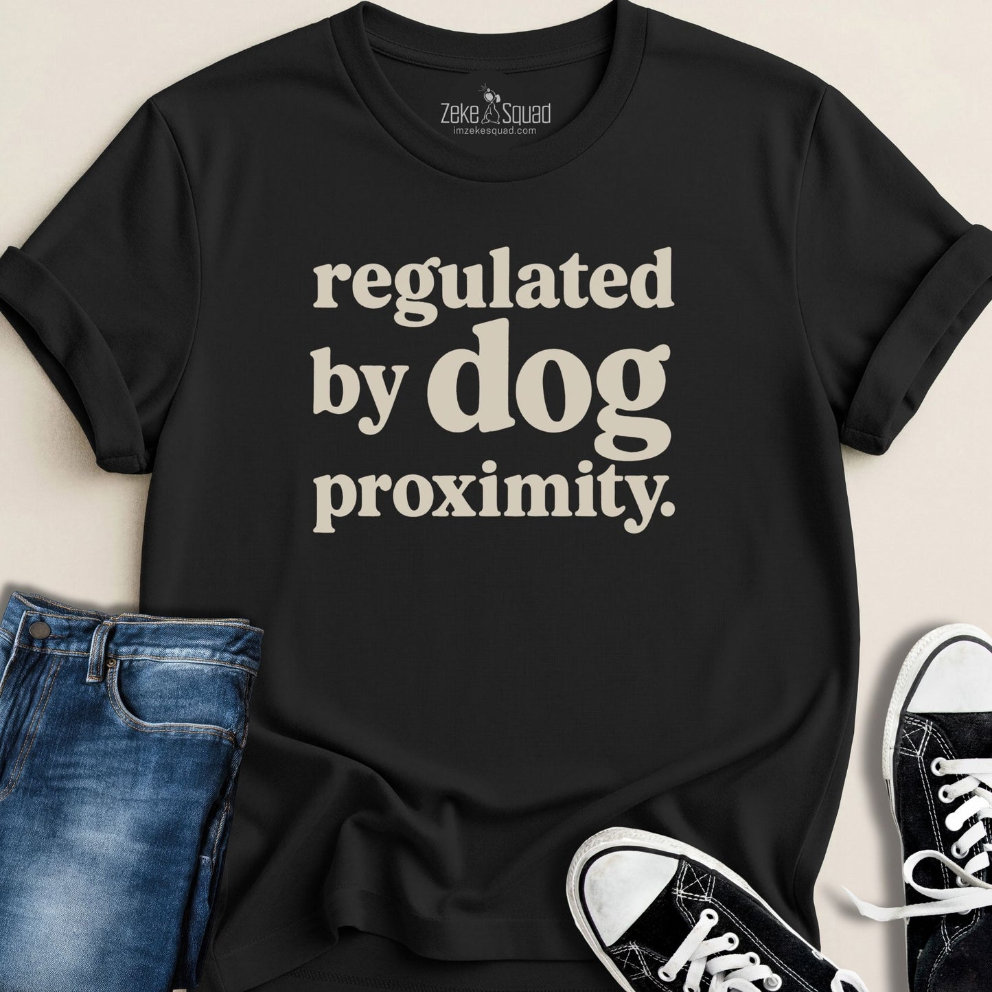 Regulated by Dog Proximity T-shirt