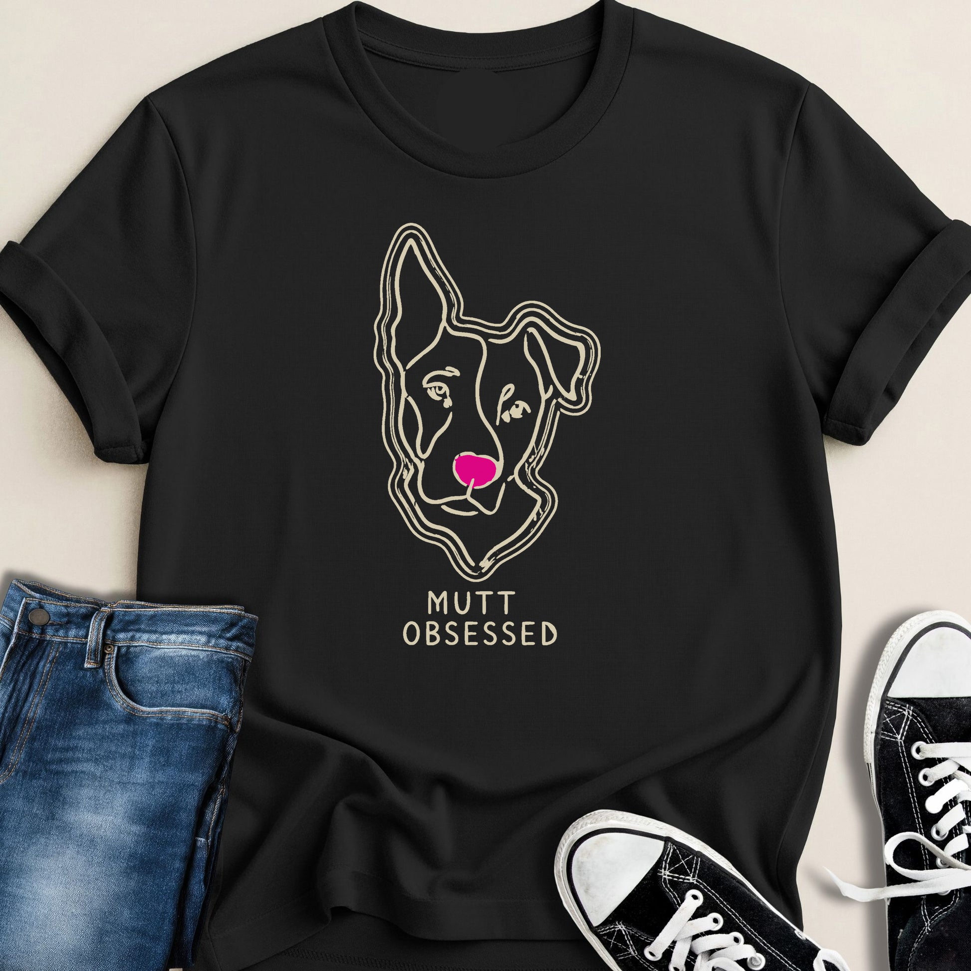 Mutt Obsessed T-shirt - Zeke Squad
