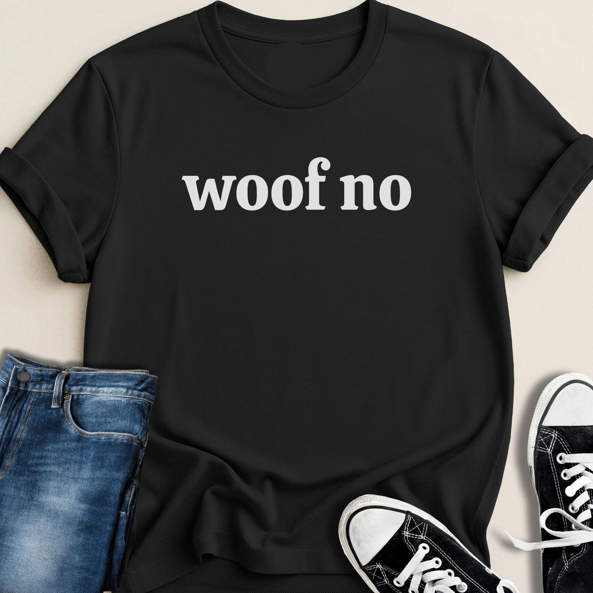 woof no T-shirt - Zeke Squad