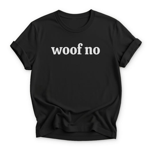 woof no T-shirt - Zeke Squad