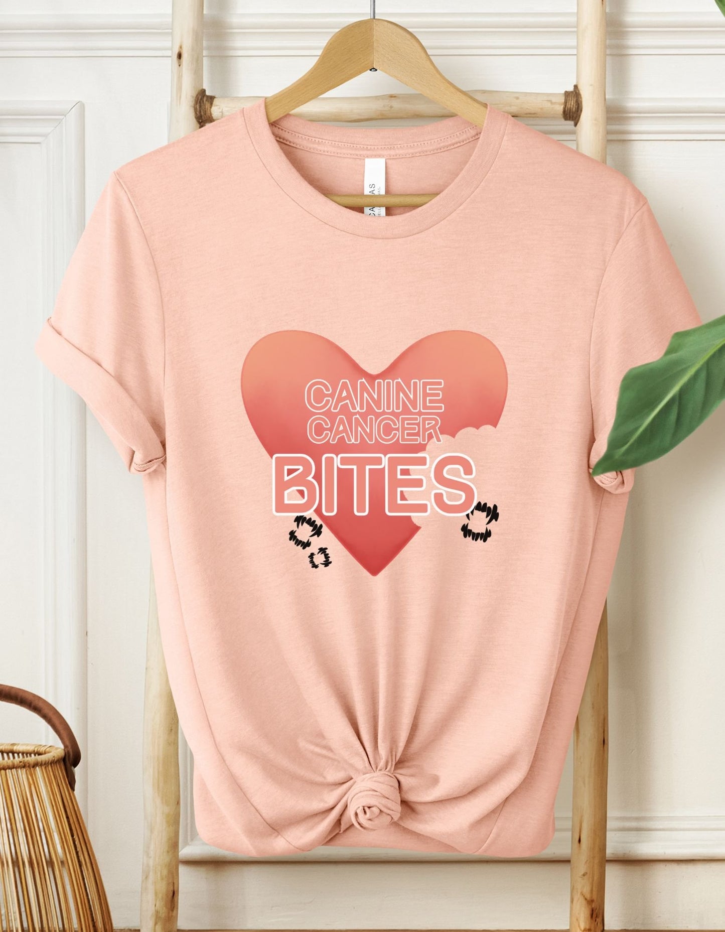 Canine Cancer Bites | Unisex Graphic T-shirt
