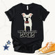 Unisex Zeke Squad T-shirt featuring Zeke with the bold message “Canine Cancer Sucks” for dog lovers and awareness.
