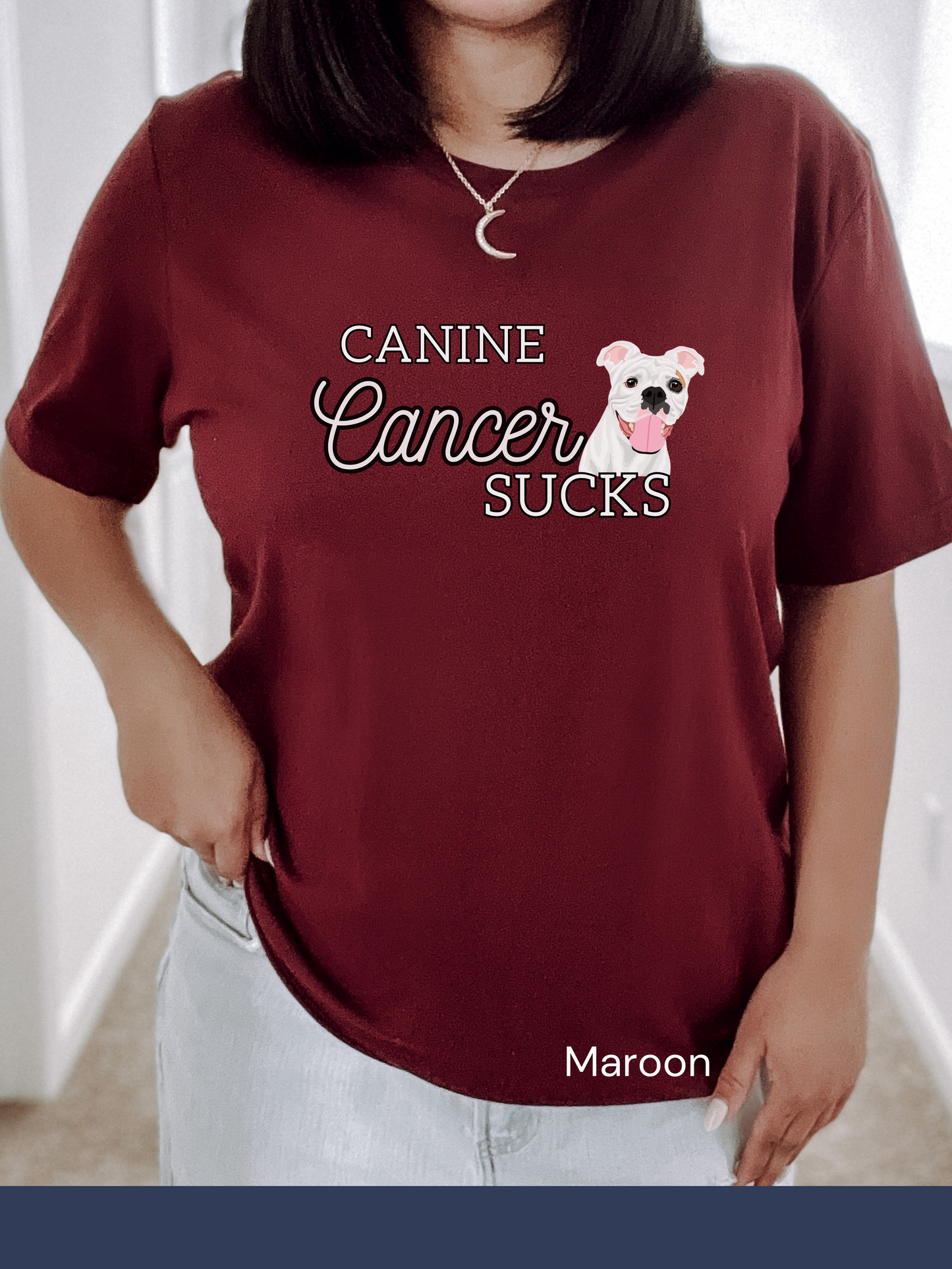 Canine Cancer Sucks w/ Zeke | Unisex Graphic T-shirt