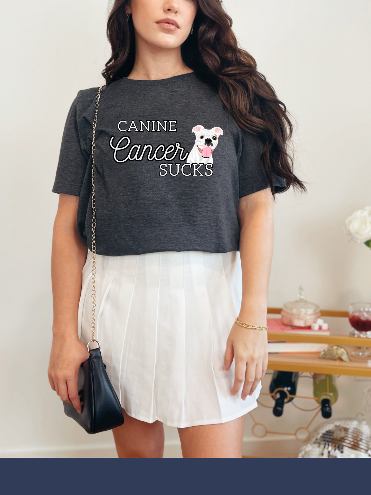 Canine Cancer Sucks w/ Zeke | Unisex Graphic T-shirt