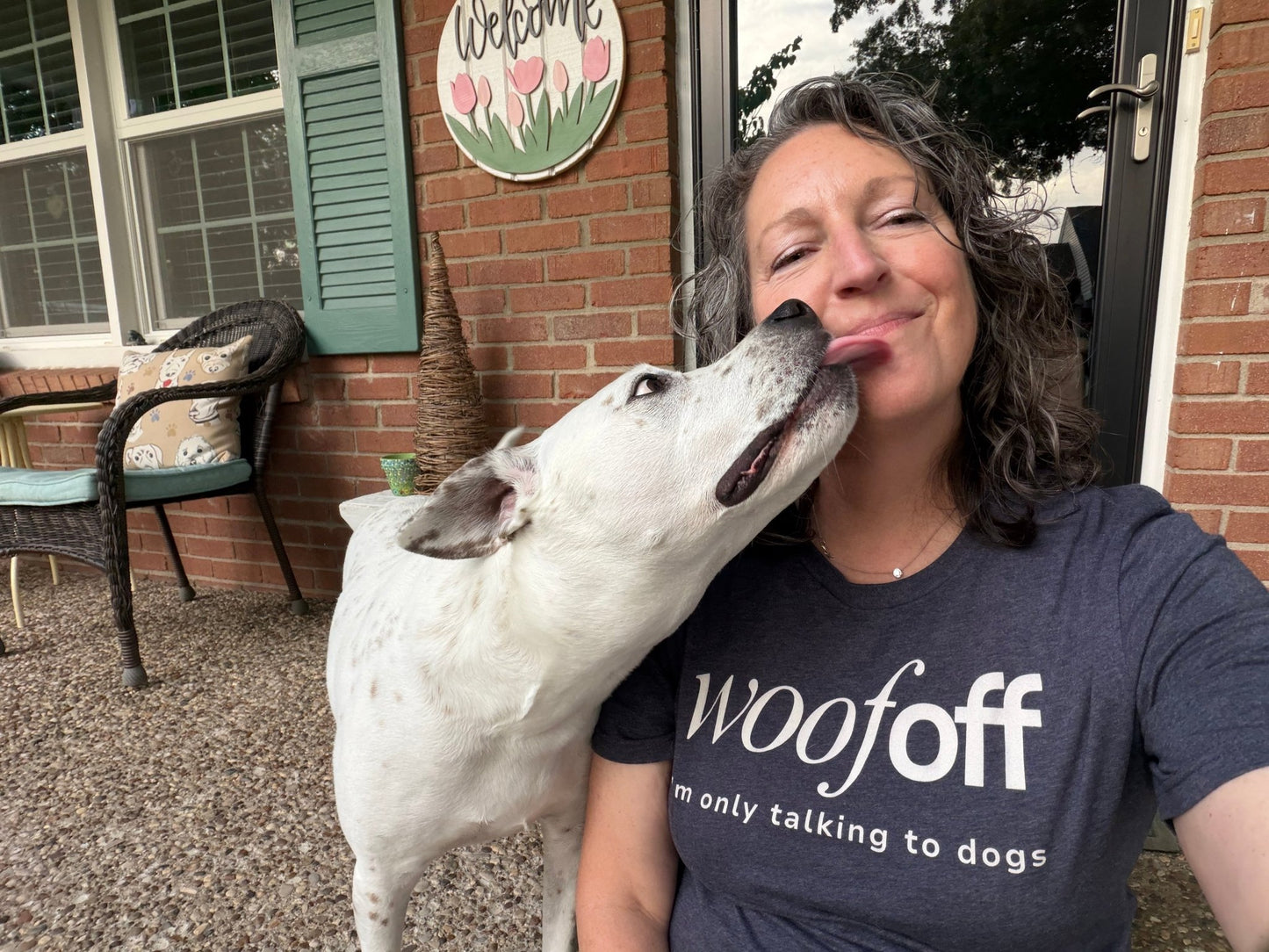 Woof Off I'm Only Talking To Dogs T-shirt - Zeke Squad