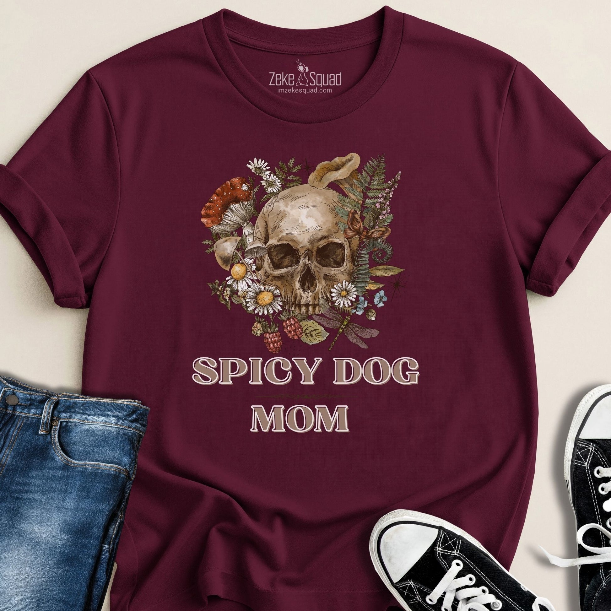 Spicy Dog Mom T-shirt - Zeke Squad