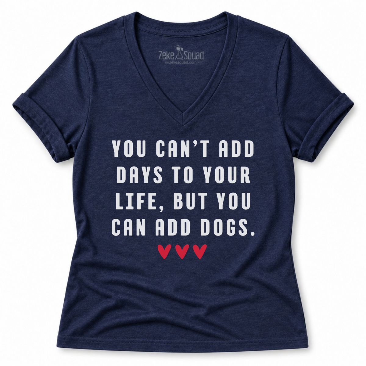 Add Dogs Women's V-neck