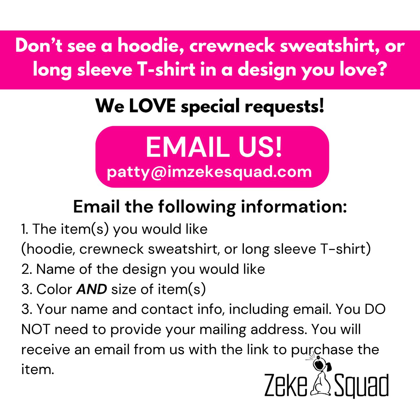 Just Add Dog Unisex Hoodie | Cozy Minimalist Dog Lover Sweatshirt – Zeke Squad