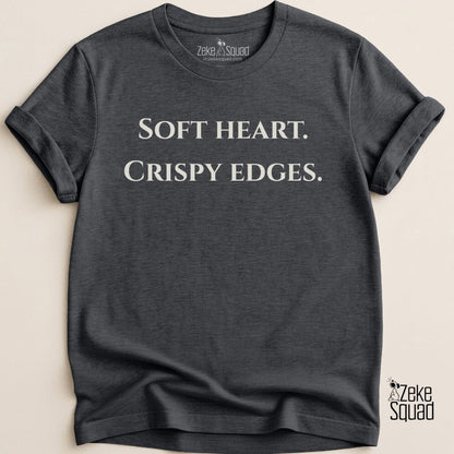 Soft Heart Crispy Edges T-Shirt - Zeke Squad