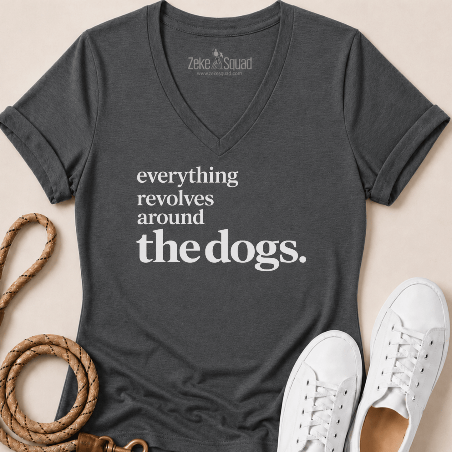 Everything Revolves Women's V-neck