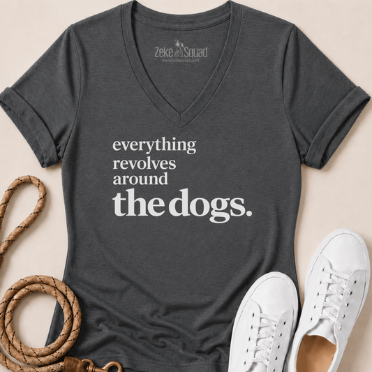 Everything Revolves Women's V-neck
