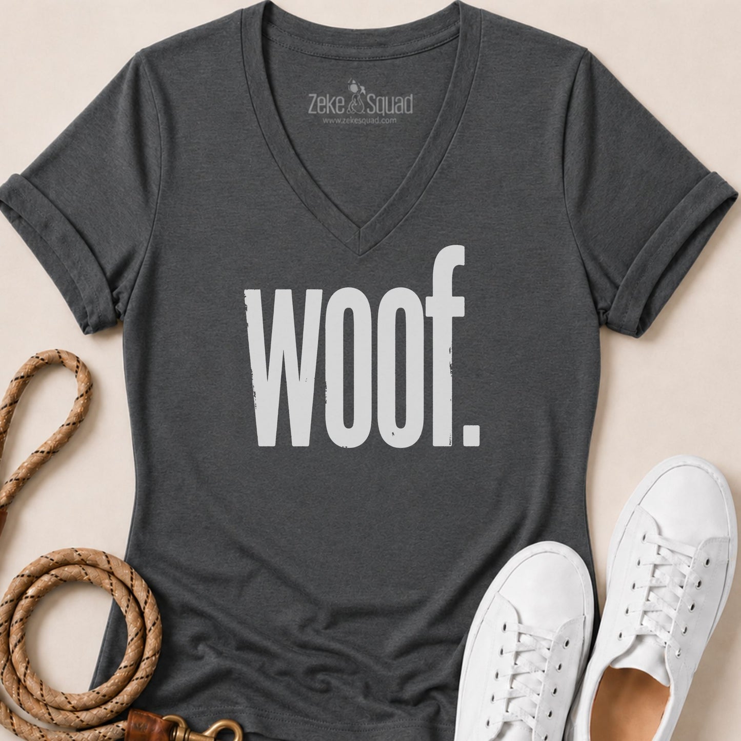 Woof Women's V-Neck