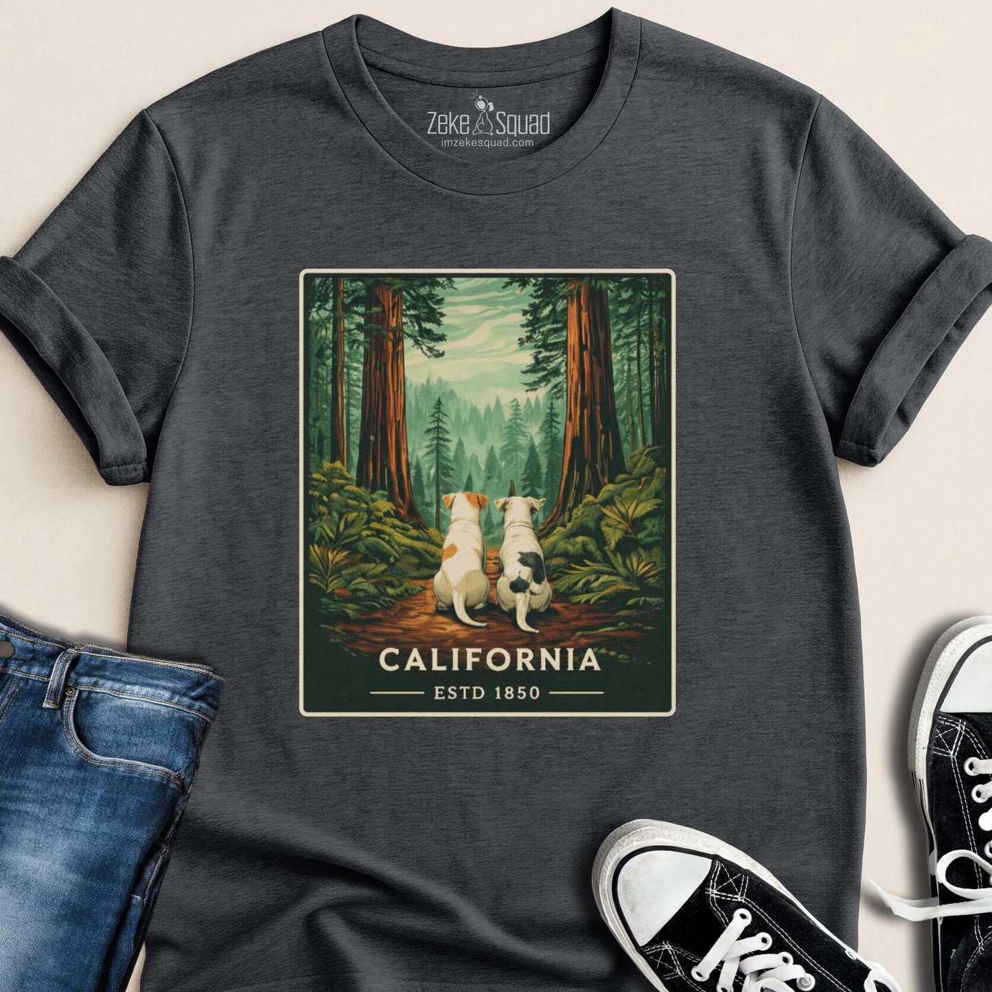 California Dogs T-shirt - Zeke Squad