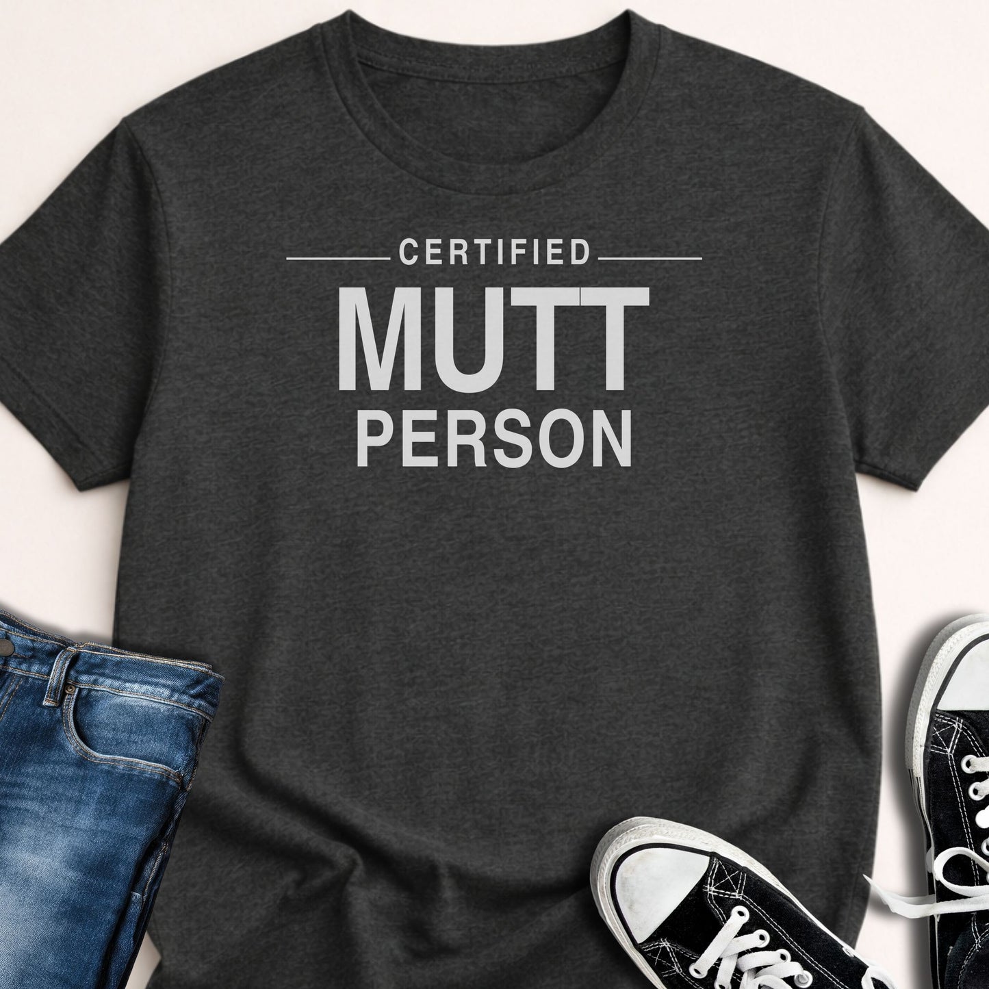 Certified Mutt Person T-shirt