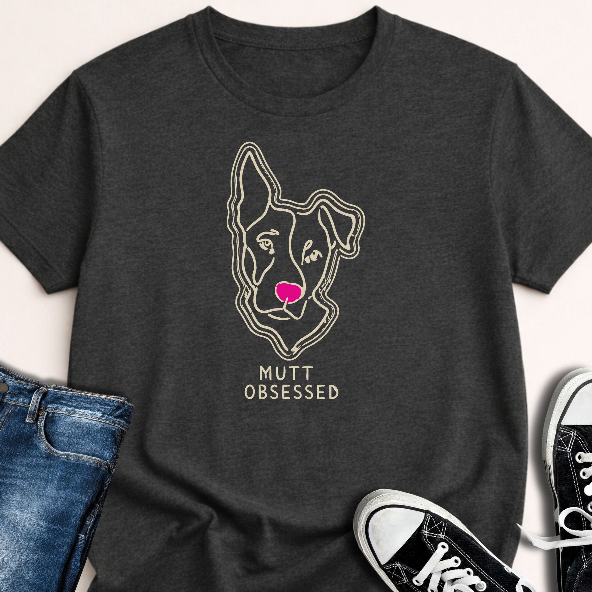 Mutt Obsessed T-shirt - Zeke Squad