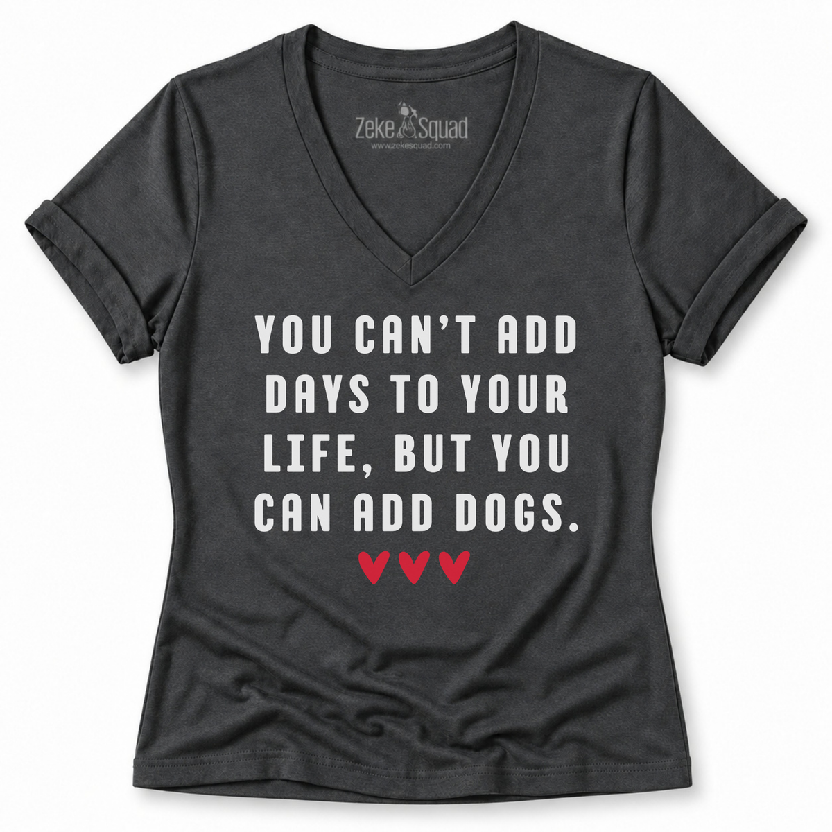 Add Dogs Women's V-neck
