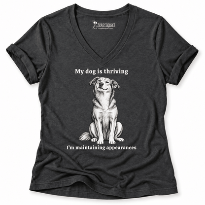 Appearances Women's V-neck - Zeke Squad