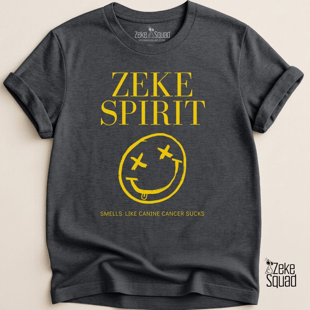 Zeke Spirit Canine Cancer Awareness T-shirt - Zeke Squad