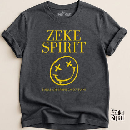 Zeke Spirit Canine Cancer Awareness T-shirt - Zeke Squad