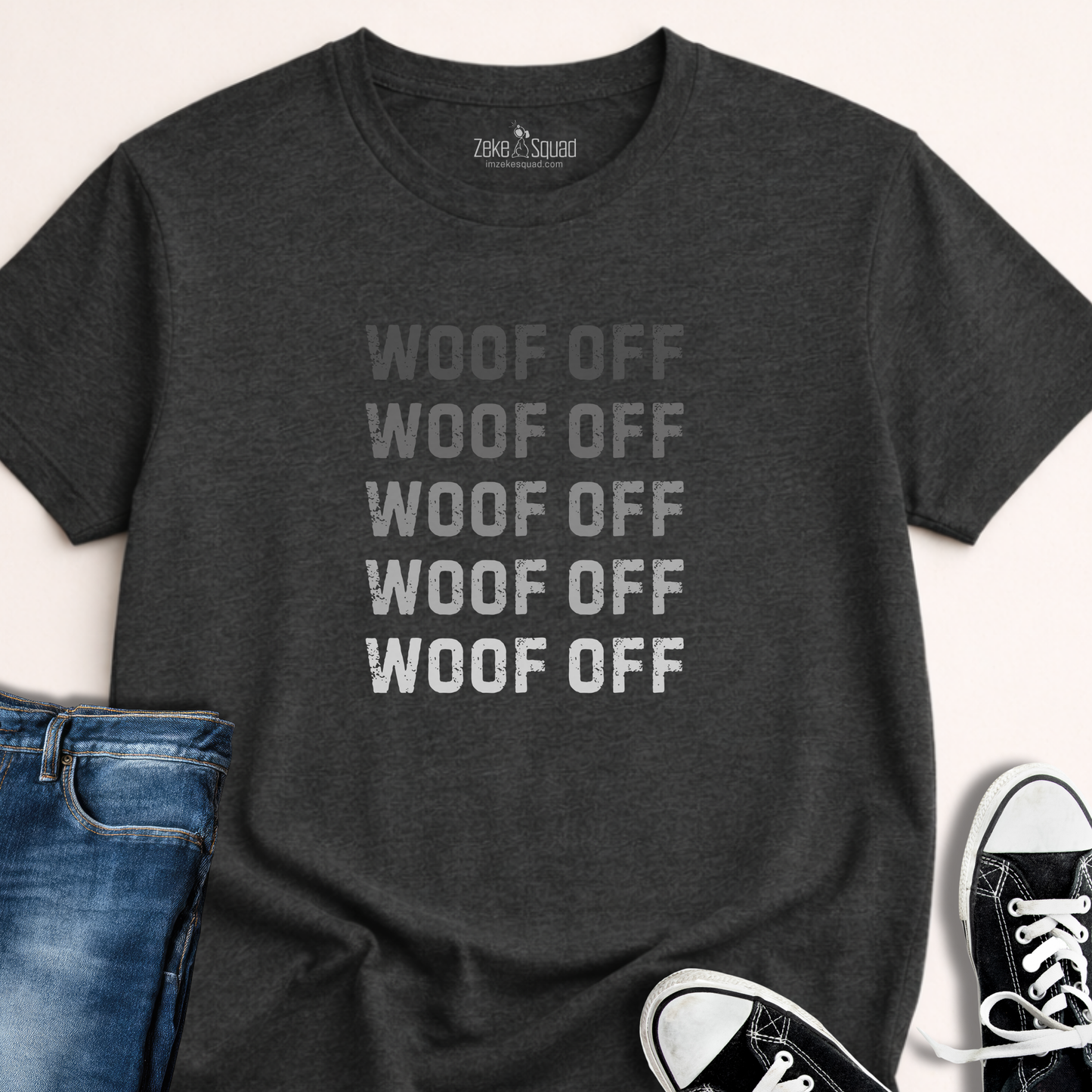 Woof Off on Repeat T-shirt